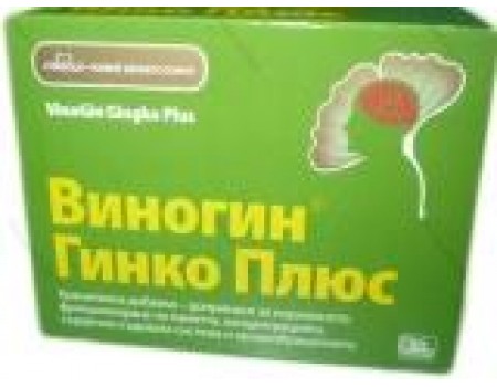 VINOGIN GINKGO PLUS 30 capsules